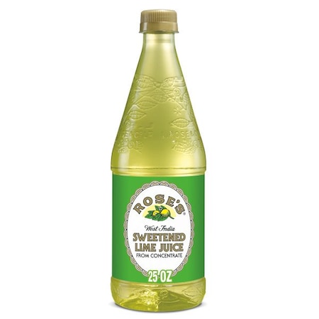 Roses Roses Sweetened Lime Juice 25 oz., PK12 10071109